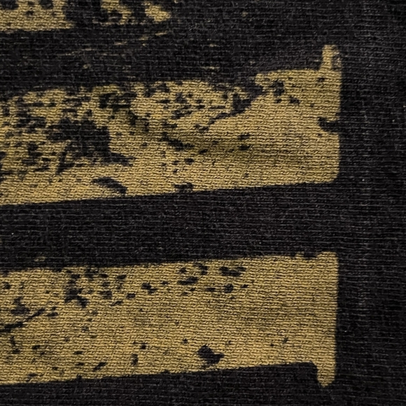 Black Graphic T-Shirt with Band Logo - Picture 3 of 3